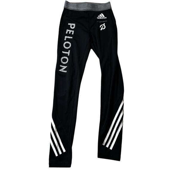 Adidas X Peloton Training Compression Athletic Pants, Black Size Small - Picture 1 of 7